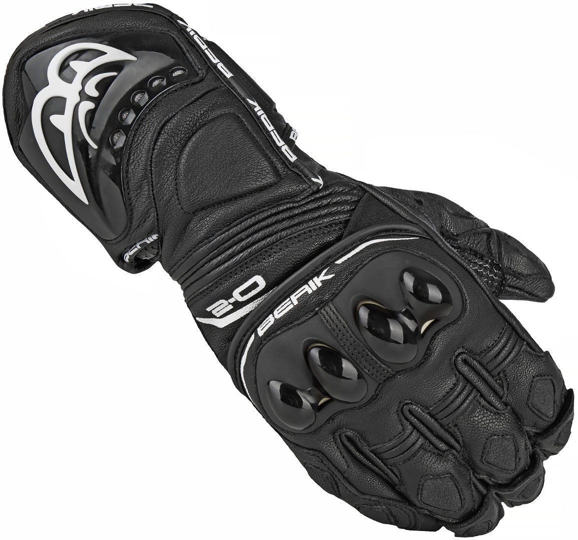 Berik Spa Motorfiets handschoenen, zwart, XS