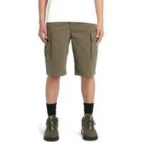 Timberland Twill Cargo Shorts - Leaf Green 40