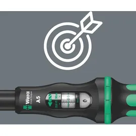 WERA Click-Torque A 5 Drehmomentschlüssel 1/4" 05075604001