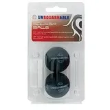 Squash-Ball Unsquashable 2xgel langsamer-gelber Punkt  
