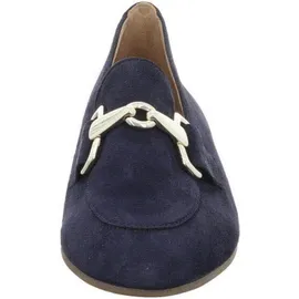 Gabor Slipper & Mokassin 5.211, Rauleder, Blau, Damen - Blau - 43