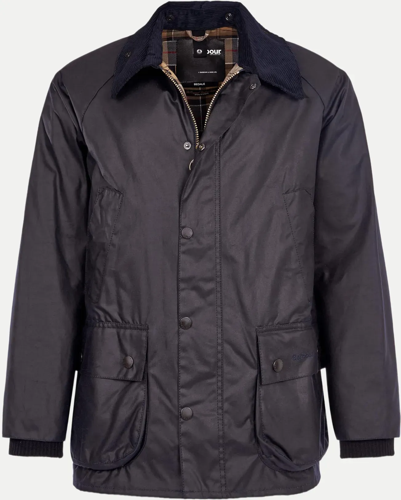 Wachsjacke Bedale Blau 56