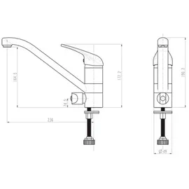 Schütte Ultra chrom 94800