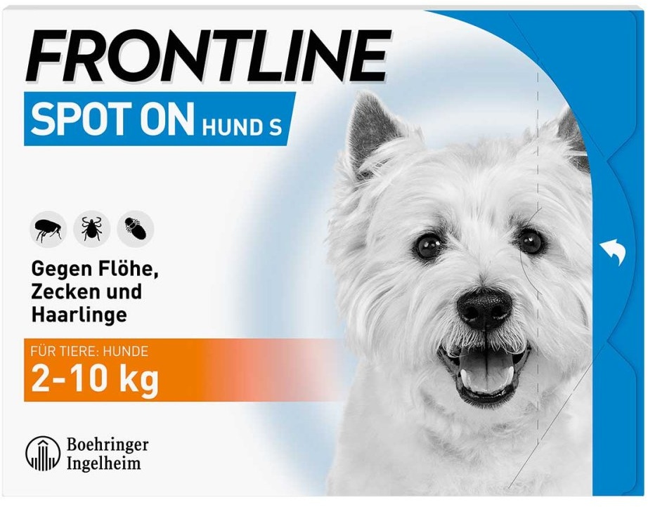 frontline spot hunde