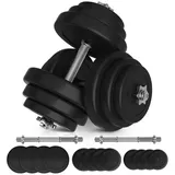 Physionics Kurzhantel Set 40kg Hanteln Hantelscheiben Hantelset Kurzhanteln
