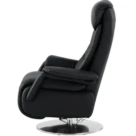 Polstermöbel Oelsa Sessel Mambo Leder 86 x 119 x 88 cm Schwarz elektrisch