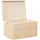 vidaXL Holzkiste mit Deckel und Griffen 40 x 30 x 23 cm 1-tlg. braun