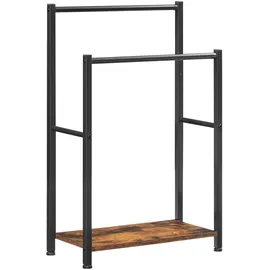 HOOBRO Handtuchleiter Stehend Schwarz EBF02LB01
