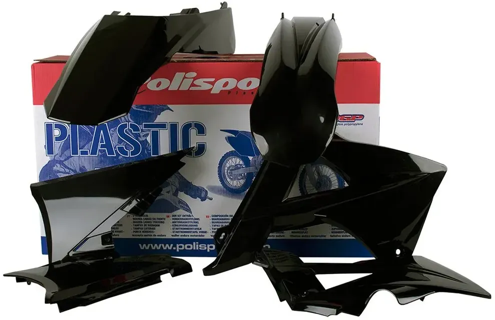 Polisport Enduro Gas Gas Ec250/ec450fse 10 90435 Plastikbausatz - Black - One Size