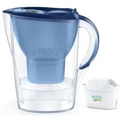 BRITA Wasserfilter Marella Cool, MX PRO 125233 , Farbe: blau, inkl. 1 MX PRO Filter