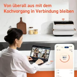COSORI Dual Blaze TwinFry CAF-TF101S-WEUR Weiß/Roségold