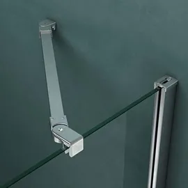 mai & mai Eckdusche mit Drehtür rechts 90 x 70 cm transparent Sicherheitsglas R05K