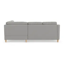 sit&more Ecksofa »Farö L-Form« inklusive Federkern, wahlweise mit Bettfunktion und Bettkasten