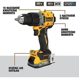 DeWalt DCD800H2T inkl. 2 x 5,0 Ah + T-STAK Koffer
