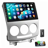 ESSGOO Für Mazda 5 CR19 2005-2010 Carplay NAVI 2DIN Autoradio (Digitalradio (DAB), FM, AM, RDS, Apple Carplay Android Auto GPS Navi WIFI BT EQ)