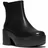 FitFlop Platfforms Leather Heeled Ankle Boots Stiefel schwarz 41 EU