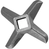 Fleischwolf Klinge, Gemahlene Fleischklinge, Hackmesser für Fleischwolf mit 5 verschiedenen Klingen, Gute Mahlgröße für Selbstgemachte Wurst, Standmixer Ersatzteil (Nr. 32)