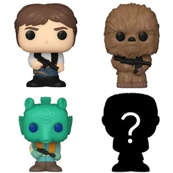 Star Wars Bitty POP! Vinyl Figuren 4er-Pack Han Solo 2,5 cm