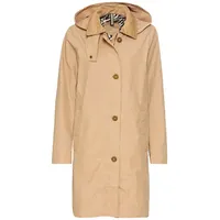 CAMEL ACTIVE Trenchcoat aus gewachster Baumwolle in Caramell |