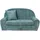 FORTISLINE Kindersofa Rosalia Mini 78 x 45 x 40 cm Textil türkis