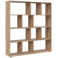 Vicco Raumteiler Pilar 131,6 x 29 x 143 cm Braun