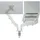 Leitz Laptop-Monitor-Halterung Ergo Grau