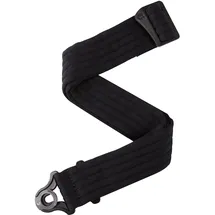 d’addario Auto Lock Gitarrengurt, Schwarz Gepolsterte Streifen