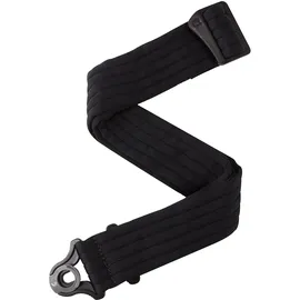 d’addario Auto Lock Gitarrengurt, Schwarz Gepolsterte Streifen