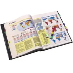 Q-CONNECT Haftmarker 4x40BL 25x45mm transparent KF01225