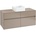 Villeroy und Boch Collaro Waschtischunterschrank C04100E8 120 x 54,8 x 50 cm, Waschtisch mittig, White Wood