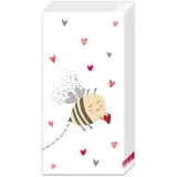 Taschentücher "Bee my Valentine", von Ihr Ideal Home Range