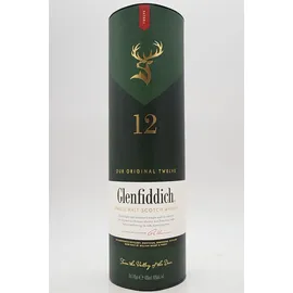 Glenfiddich 12 Years Old Single Malt Scotch 40% vol 0,7 l Geschenkbox