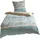 Traumschlaf Mikrofaser Orientalisches Muster Grün 200 x 220 cm + 2 x 80 x 80 cm