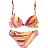 Bruno Banani Push-Up-Bikini Damen Orange 40 Cup A