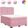 vidaXL Boxspringbett 140 x 200 cm Rosa