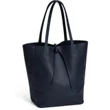 COLLEZIONE ALESSANDRO EasyGo Schultertasche Leder Marine