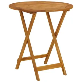 vidaXL 3-tlg. Bistro-Set Taupe Stoff und Massivholz