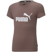 Puma Essentials Logo T-Shirt Mädchen dusty plum 164