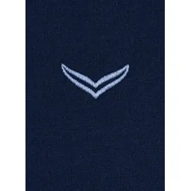 TRIGEMA Sweatjacke "TRIGEMA Kapuzenjacke", Damen, Gr. S, blau (navy), 50% Baumwolle, 50% Polyester, Sweatjacken Sweatjacke