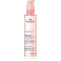 Nuxe Very Rose sanftes Reinigungsöl für Gesicht und Augen 150 ml