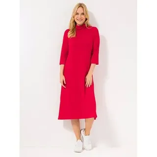 KIM & CO. Kleid, 3/4-Arm Soft Touch Jersey Rollkragen knieumspielend