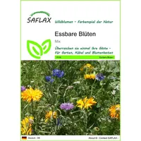 SAFLAX - Wildblumen: Essbare Blüten - 1000 Samen -