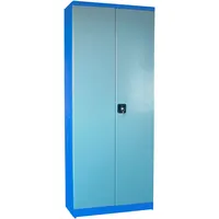 Güde Werkzeugschrank Metall 78x38x193 cm blau/grau abschließbar