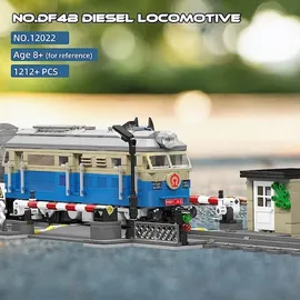 Mould King Zug DF4B Diesel Lokomotive 128-tlg. 12022