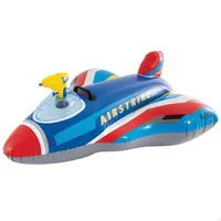 Intex Jet Fighter Ride-Ons 57531NP (aufgeblasen 112 x 91 x 41 cm/unaufgeblasen 117 x 104 cm)