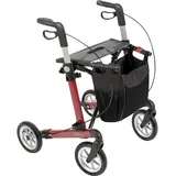 Rehasense Server L Komfort Rollator weinrot