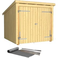 Plus Fahrradunterstand 5 x 1 m Grau