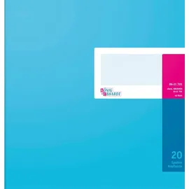 KÖNIG & EBHARDT Spaltenbuch 20 Spalten Blau 40 St.