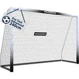 Hudora Fußballtor Weiß 240 x 160 x 85 cm