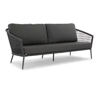 Musterring Ibiza Gartensofa dunkelgrau G969-100-140